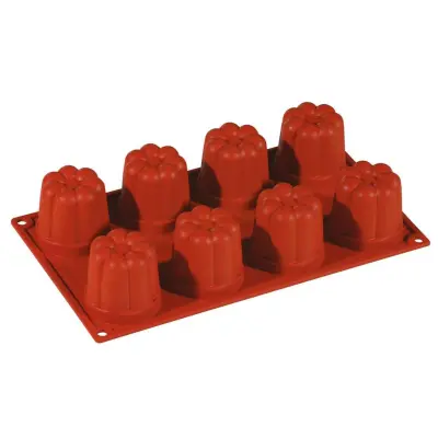 Silikonski model pAnnacotta / 8 vtisov / 57x57mm