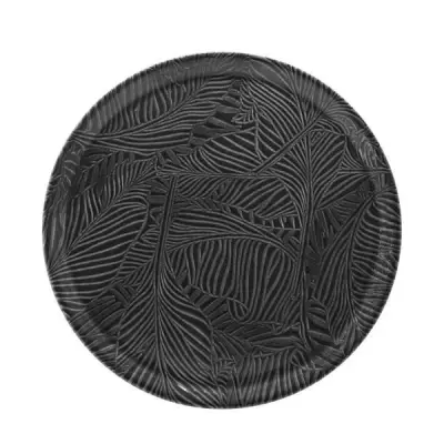 Pizza krožnik napoli / 33cm / Breath Nero / 6kos