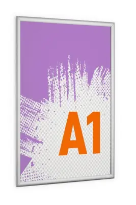 Durable Aluminijast okvir Snap A1, srebrn