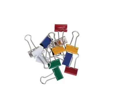 Maul Spenjalke za blok papirja, 19 mm, barvne 12 kos