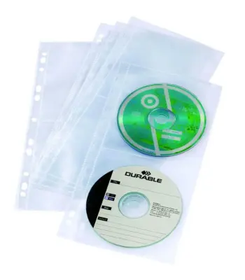 Durable Vložne mape za CD/DVD (5282), 5 kosov