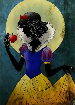 Diamantno slikanje 5D DIY komplet Princeska, 30x40 cm, diamantno vezenje s polno prekritostjo in okroglimi diamanti za ustvarjanje