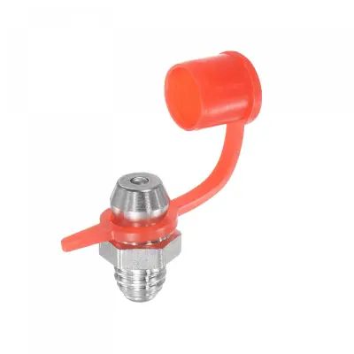 Mazalke M6 x 1 mm iz nerjavečega jekla za hidravlično mazanje, komplet 10 kosov, odporne proti koroziji in puščanju olja