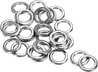 Ribiški obročki in konektorji za vabe, set 1475 kosov, nerjaveče jeklo, različne dimenzije za sladko in slano vodo