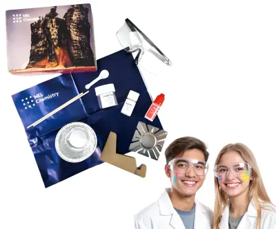 Komplet za malega kemika Sladkorna kača, izobraževalni znanstveni eksperiment za otroke 10+ let, kemijski poskus z očali