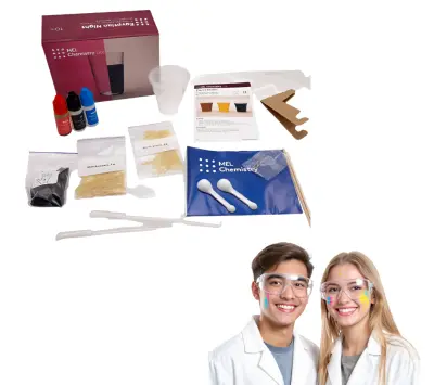 Komplet za kemijske poskuse Egipčanska noč, izobraževalni set za otroke 10+, varni znanstveni poskusi in pripomočki