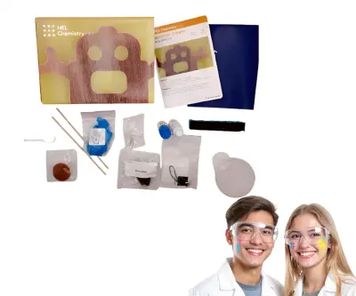 Kemijski set Mali kemik Čarobni baker, izobraževalni eksperiment za otroke 10+, učenje kemije in razvoj spretnosti, MEL Science