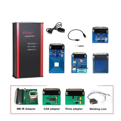 Programator ključev, polna podpora adapterjem, IMMO zamenjava prevoženih kilometrov, Iprog 7 adapterji