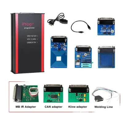 IPROG V87 Programer, Podpora za Diagnostiko, IMMO Odo Prilagoditev, Iprog 7 Adapterji