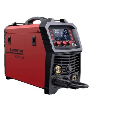 MIG varilna naprava, 6 v 1 vsestranskost, 30-200A izhodna moč, EU vtič MIG200