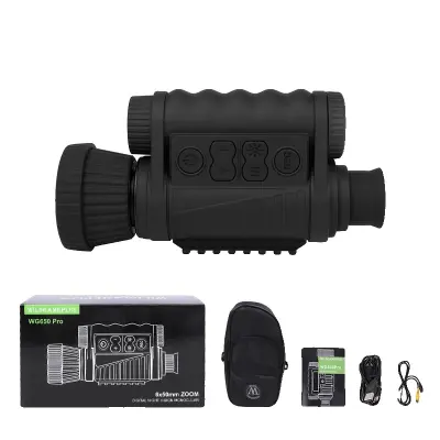 Nočna vidna monocular, 5x povečava, 50mm objektiv, WG650 Pro(WiFi)