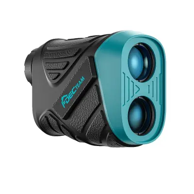 Laser razdaljomer, monocularni teleskop, LCD zaslon, modra, 600m