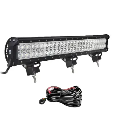 LED svetlobna barva, Offroad SUV ATV, različne velikosti, 1x162w z žičnim kompletom