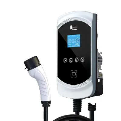 Polnilnik za EV, več močnostnih kapacitet 7.6KW 11KW 22KW, pametno upravljanje APP, 11KW 16A 3 faze