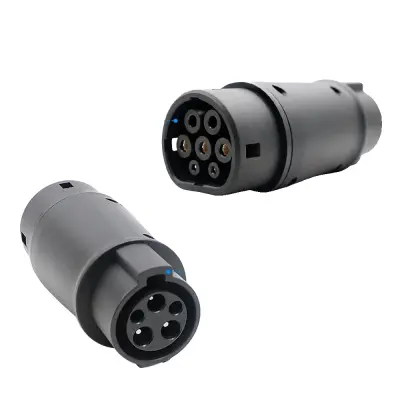 Adapter za polnjenje EV, 16A in 32A tok, do 7.68 KW moči, Tip 1 do Tip 2
