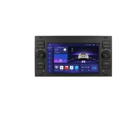 Avtomobilski radio multimedia, Ford Focus 2 Mondeo S-max C MAX Galaxy Fiesta Kuga Transit Fusion Connect, avtoradio Carplay GPS, S1 B