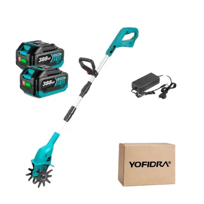 Vrtnar, močan motor, varnostne funkcije, 2PC 388vf baterija