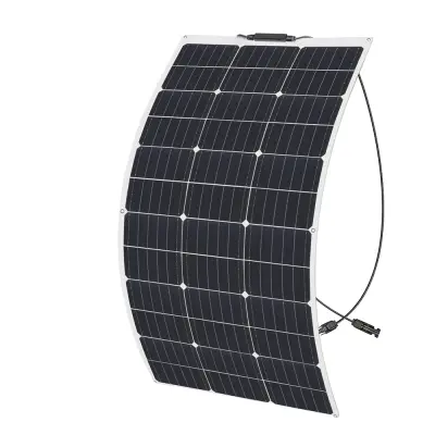 Solarni panel kit, 200W fleksibilni paneli, 12V združljivost z baterijami, 18V 100W