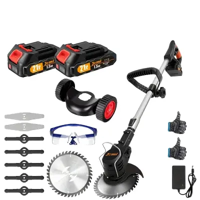 Brezžični ročni kosilnica, 20.000 RPM motor, 3 rezalna orodja, 2x baterija