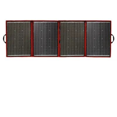 Prenosni solarni panel set, 200W moč, fleksibilna in zložljiva zasnova, 200W solarni panel set