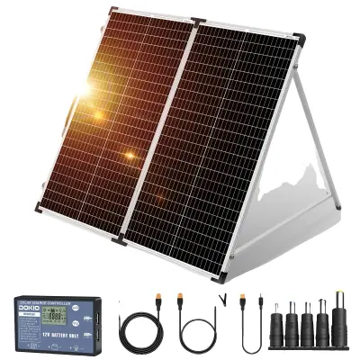 Zložljiva solarna plošča, visoka moč, prenosna zasnova, 160W