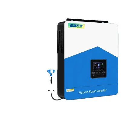EASUN hibridni solarni inverter, 6.2KW moč, vgrajen Wi-Fi, 6.2KW-48V, 220-240V