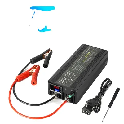 Lifepo4 polnilec, nastavljiva tok/napetost, največ 60A, 60A DL-Clip