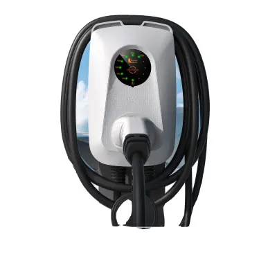 EV polnilec, montiran na steno, nastavljivo polnjenje, TYPE2