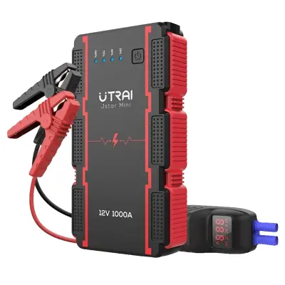 Prenosni zagon motorja za avto, 2000A/1000A vršna moč, 12000-18000mAh power bank, JS-mini 1000A