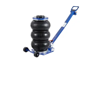 Pnevmatski jack, kapaciteta 3 tone, nastavljiv razpon višine, hitro dvigovanje, 3T nastavljiv modri