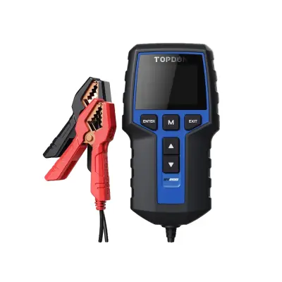 Tester baterij 12V-24V, napreden prevodnostni, LCD zaslon, BT200