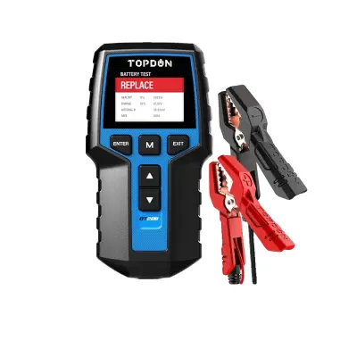 Tester baterij za avtomobile, 2.4' LCD zaslon, 12V/24V združljivost, BT200