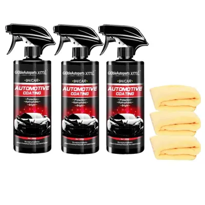 Premaz za avto, 9H trdota, hidrofobna zaščita, 3kos 500ML