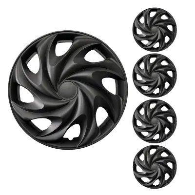 Pokrovčki za kolesa, 15 palcev, stilna zasnova, univerzalna prilega, Tornado slog