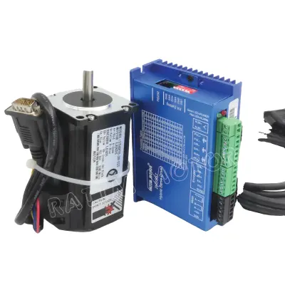 Nema23 zaprt sistem servo motor, 2N.m zadržna moč, HSS57 gonilnik, samo gonilnik motorja