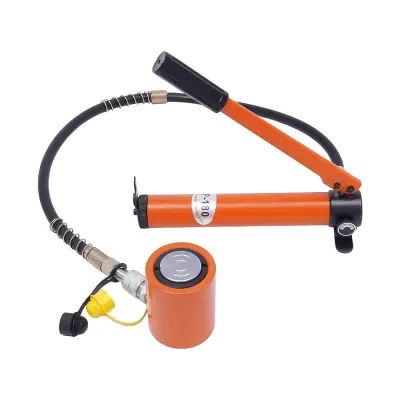 Prenosni hidravlični ramenski jack, 20T nosilnost, 350CC rezervoar za olje, ORANŽNO RDEČ