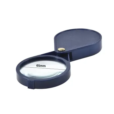 Žepno povečevalno steklo - 10-kratna povečava Blue