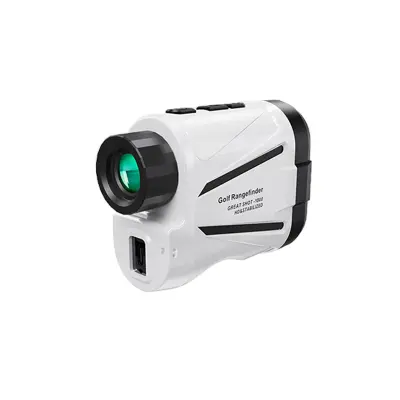 Laserski daljinomer z natančnostjo 1800 m, 6-kratnim optičnim zoomom White