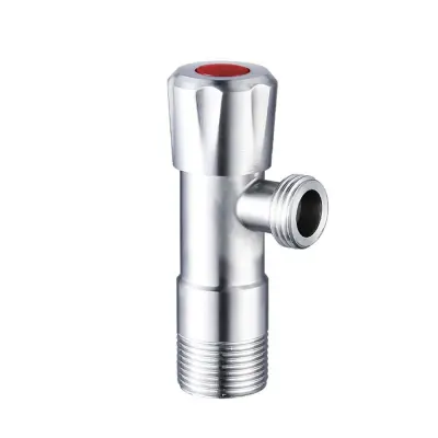 Visokopretočni trosmerni ventil iz nerjavečega jekla 304 - 6/8" vhod, 1/2" izhod