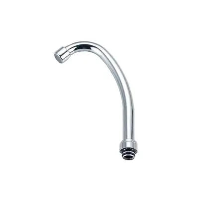 Nerjaveče jeklo pipa izliv - 18 kratki koleno z 25 bakrenim matico