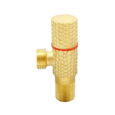 Razširjen Univerzalni Medeninasti Kotni Ventil - Mešalnik Tople in Hladne Vode