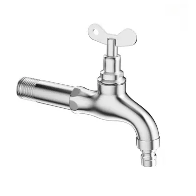 Zunanja pipa s ključavnico - srednja dolžina 13 cm - protitankovska pipa