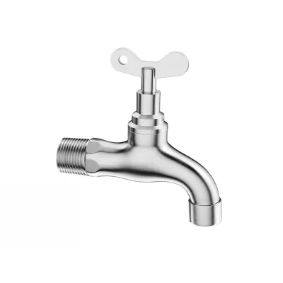 Zunanja pipa s ključavnico - standardna 10 cm z mrežasto šobo, nerjaveča protipožarna