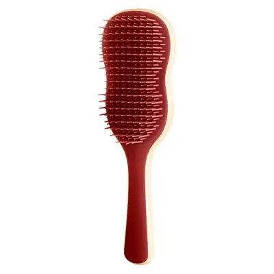 Banana Leaf Long-Handle Detangling Brush za gladko styling Red