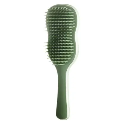 Banana Leaf Long-Handle Detangling Brush za gladko styling Green