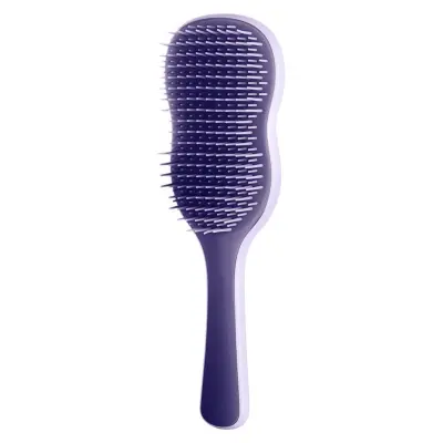 Banana Leaf Long-Handle Detangling Brush za gladko styling Purple