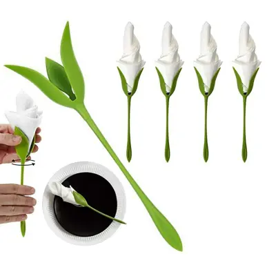 Elegantni držalniki za prtičke za ustvarjalno dekoracijo mize