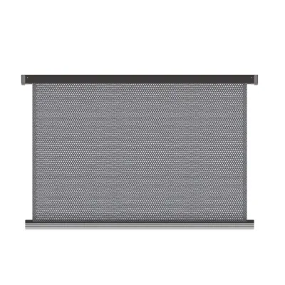 Sesalni Sušilnik Perila Siv [44cm] - Zložljiva Mreža, Aluminij, Brez Vrtanja