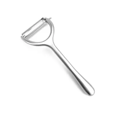 Večnamenski lupilec iz nerjavečega jekla - kromirana obdelava z ravnim rezilom