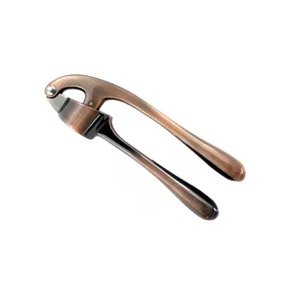 Antique Bronze Garlic Press - Trpežen Stiskalnik za Česen iz Cinkove Zlitine